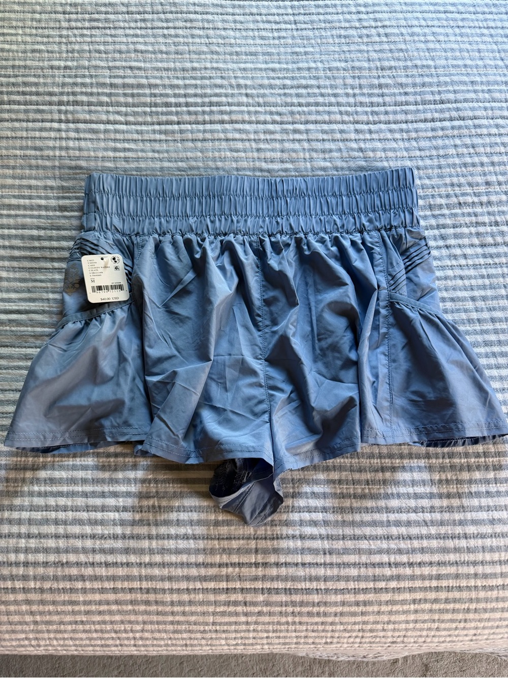 BNWT SZ Med. Free People Get Your Flirt On Summer Running Shorts - Picture 3 of 4